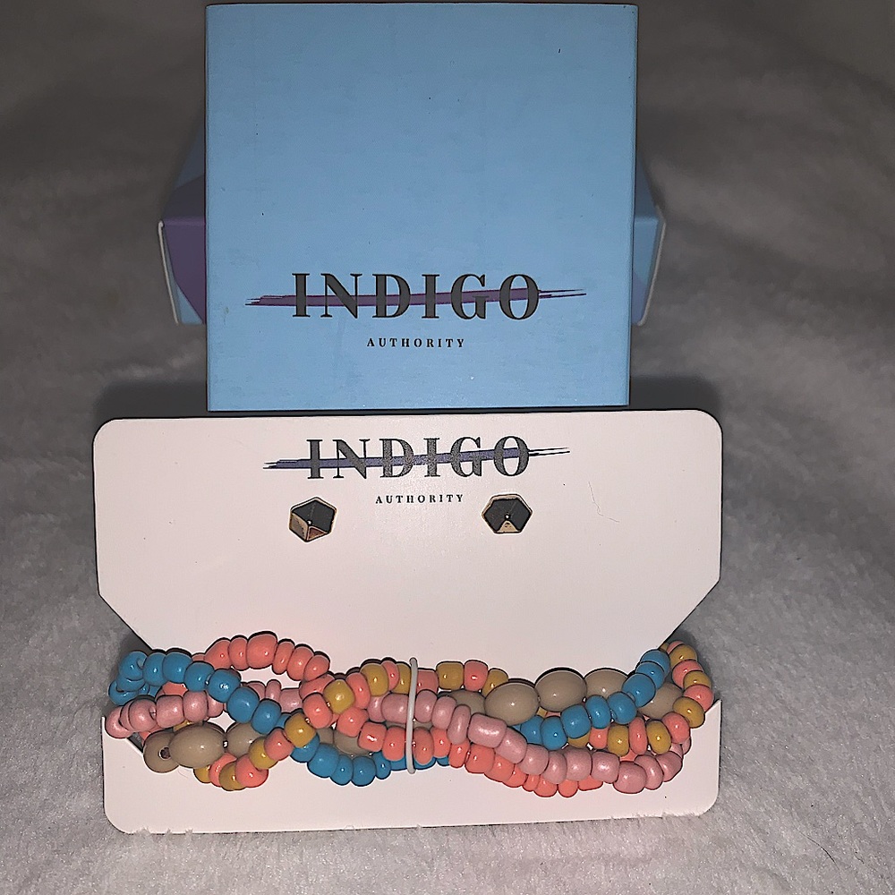 Bracelet and Earrings Set